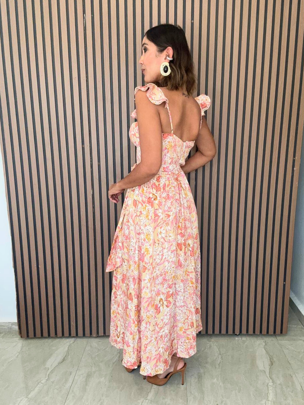 Probably Should Corset Flutter Dress