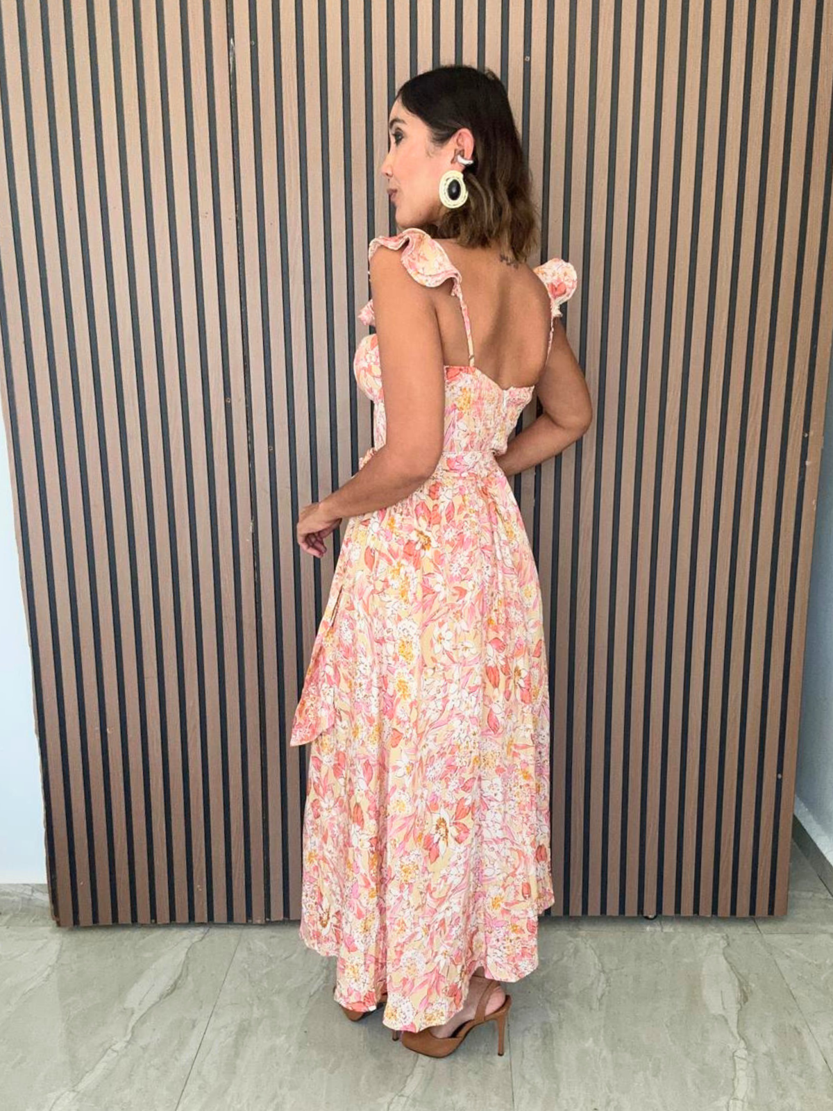 Probably Should Corset Flutter Dress