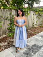Perfectly Mixed Patchwork Maxi Dress