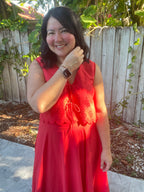 Amor Mio Eyelet Top and Skirt Seto
