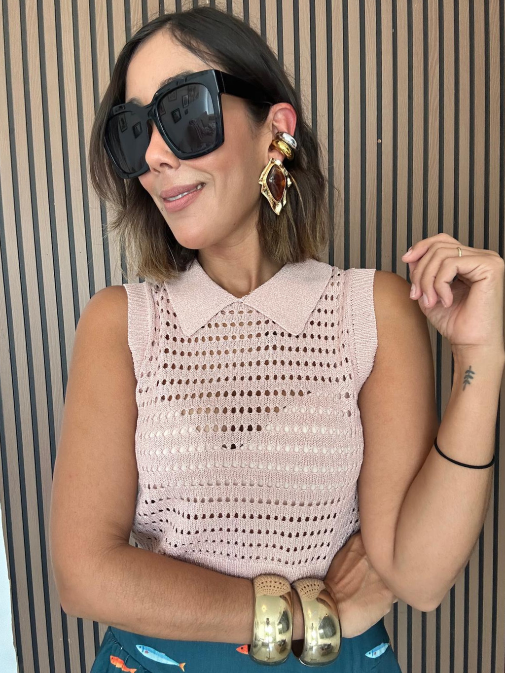 Hooked on Chic Knit Top