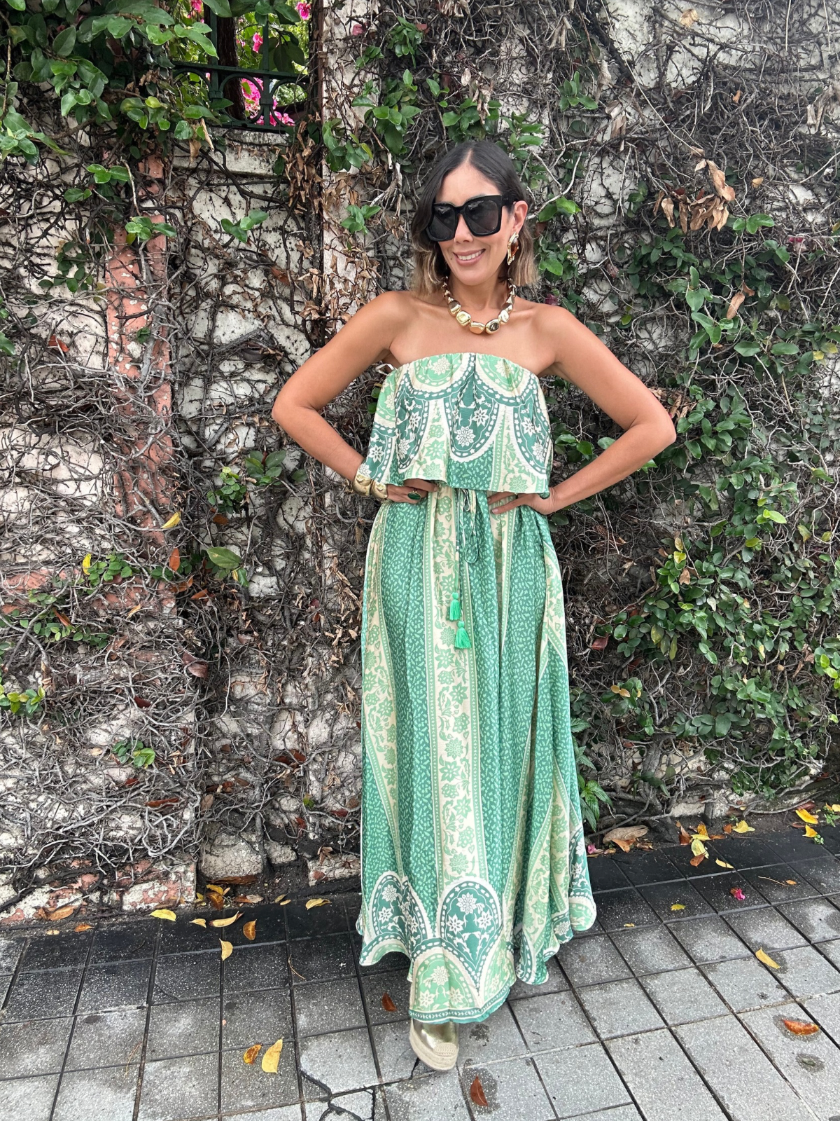 Isla Verde Tube Maxi Dress