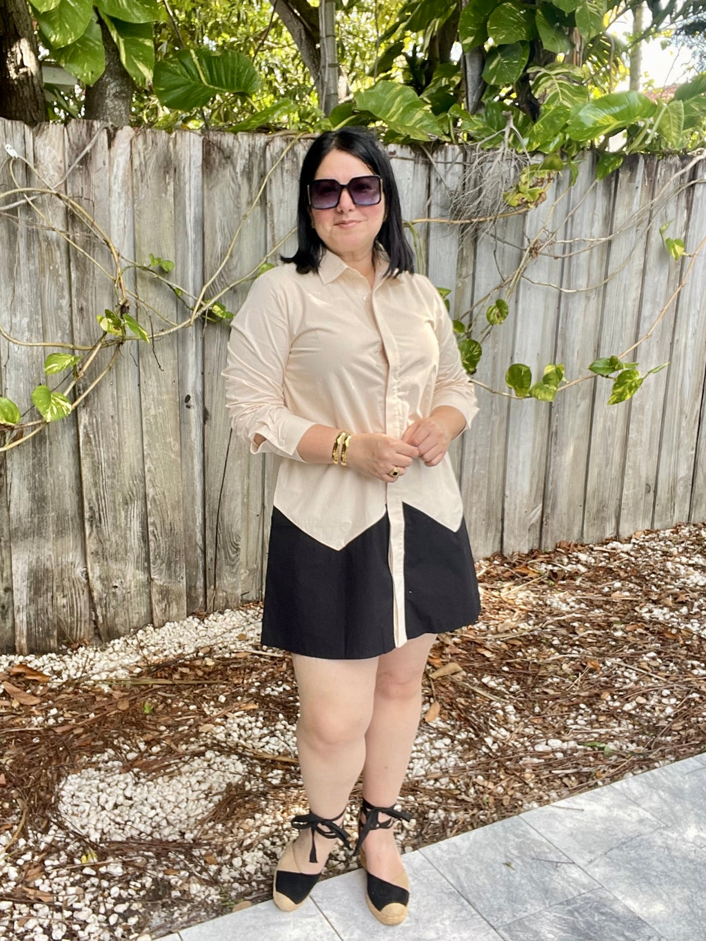 Half & Half, Fully Chic Dress