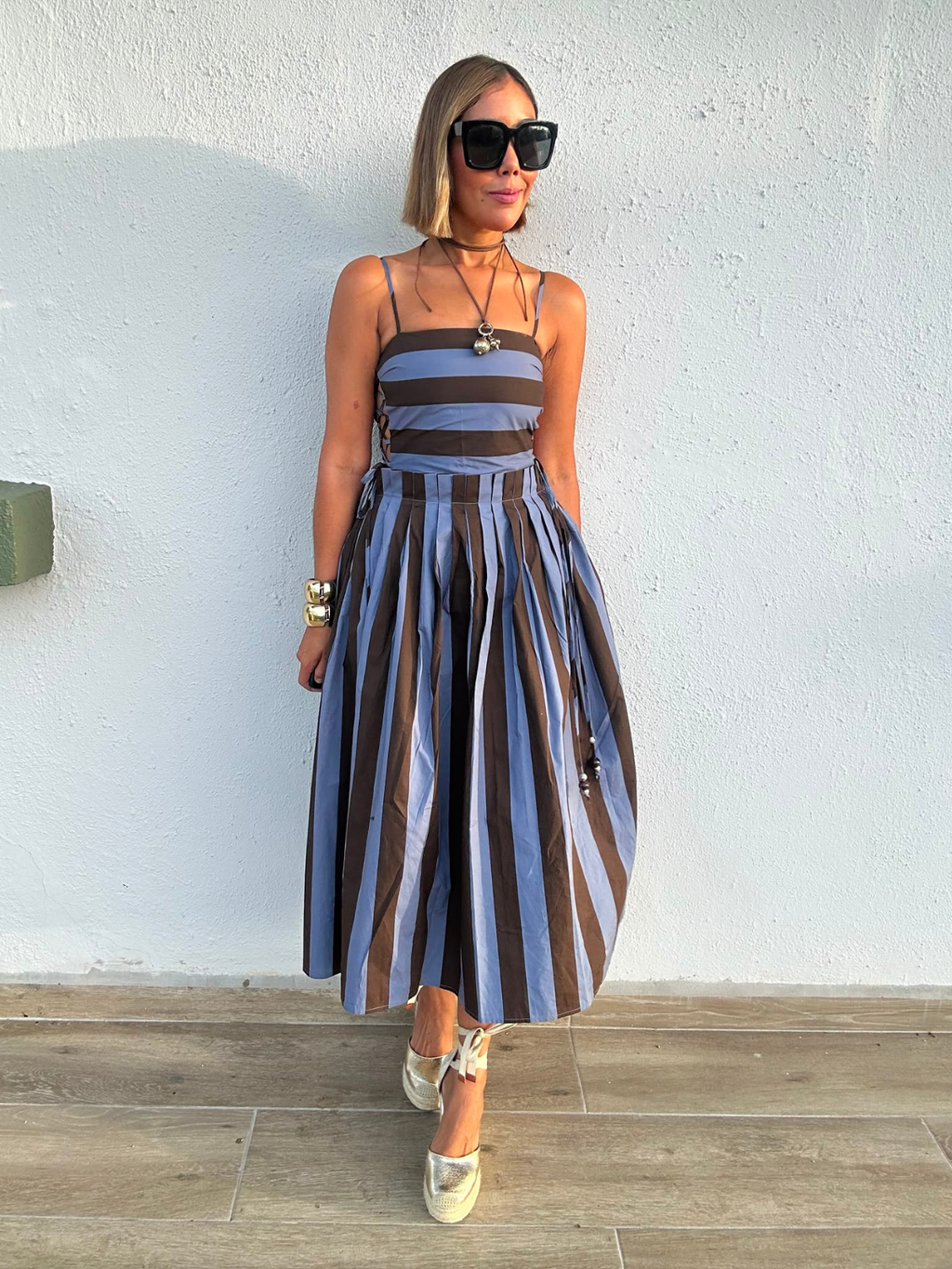 The Take the Scenic Route Midi Dress