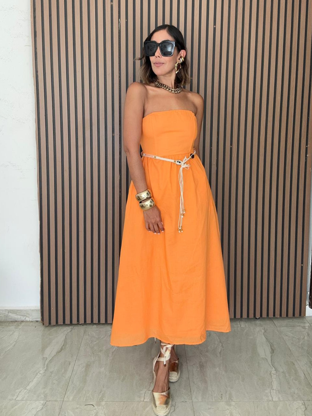 Where Time Slows Down Midi Dress