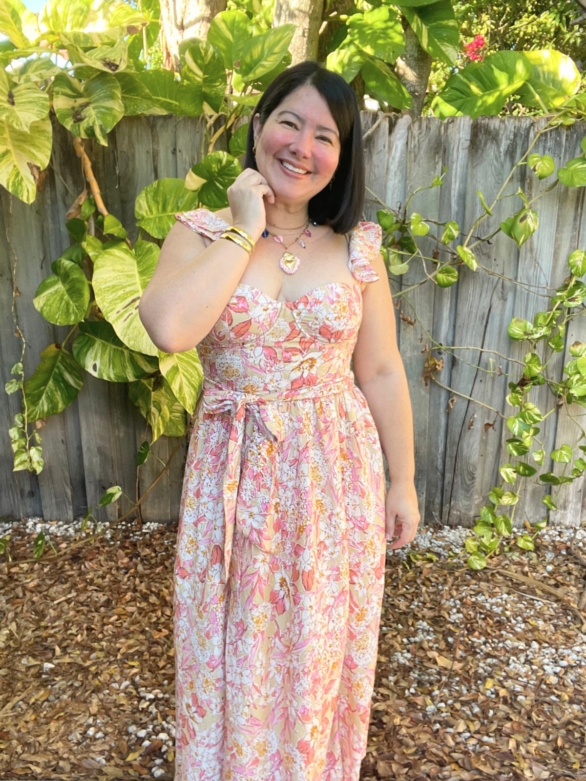 Probably Should Corset Flutter Dress