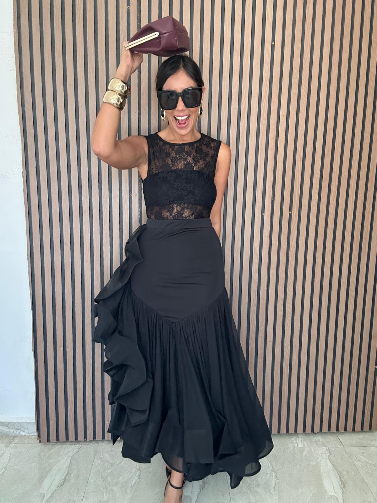 The Drama Flow Maxi Skirt