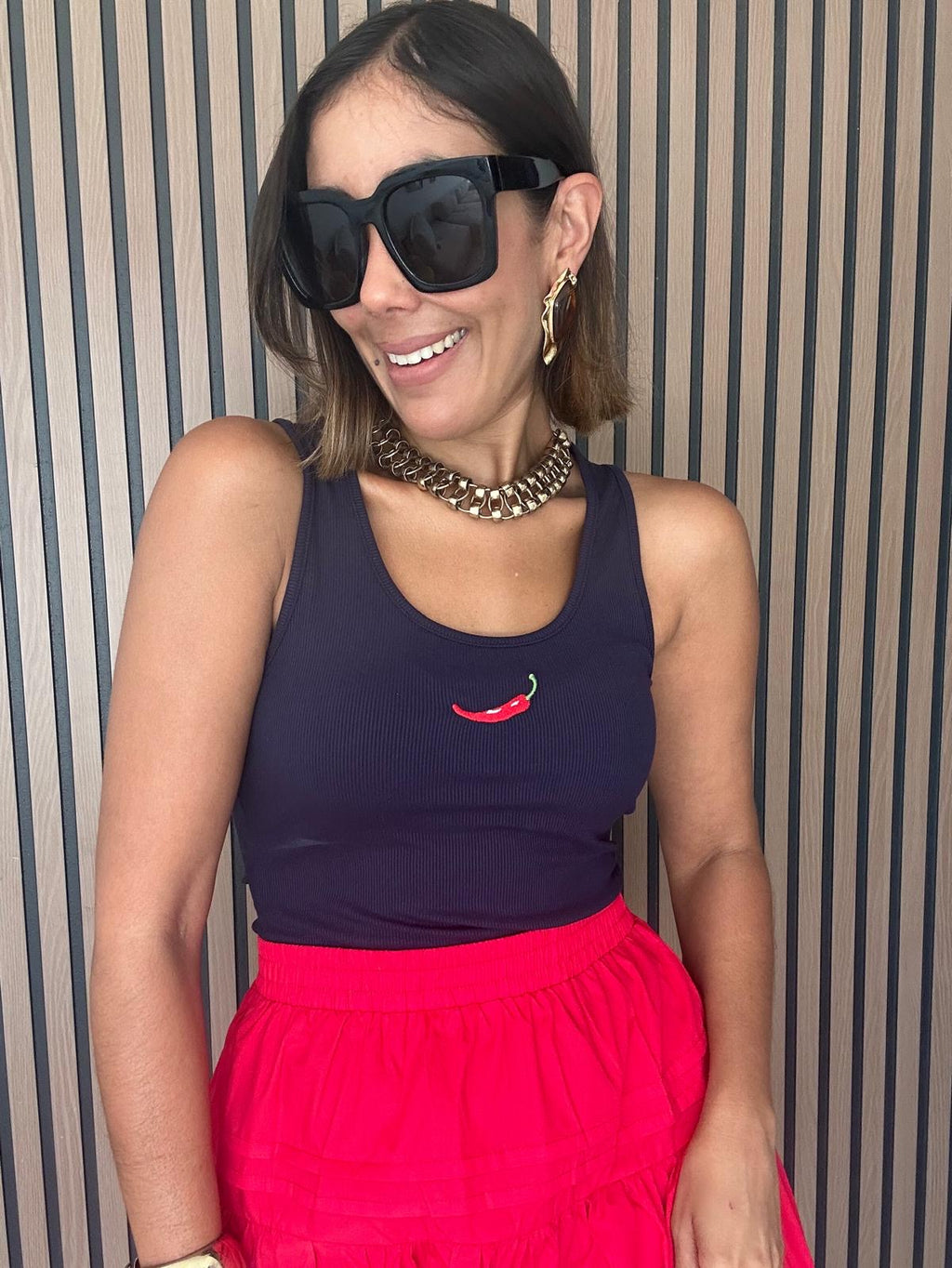 The Spice It Up Ribbed Tank