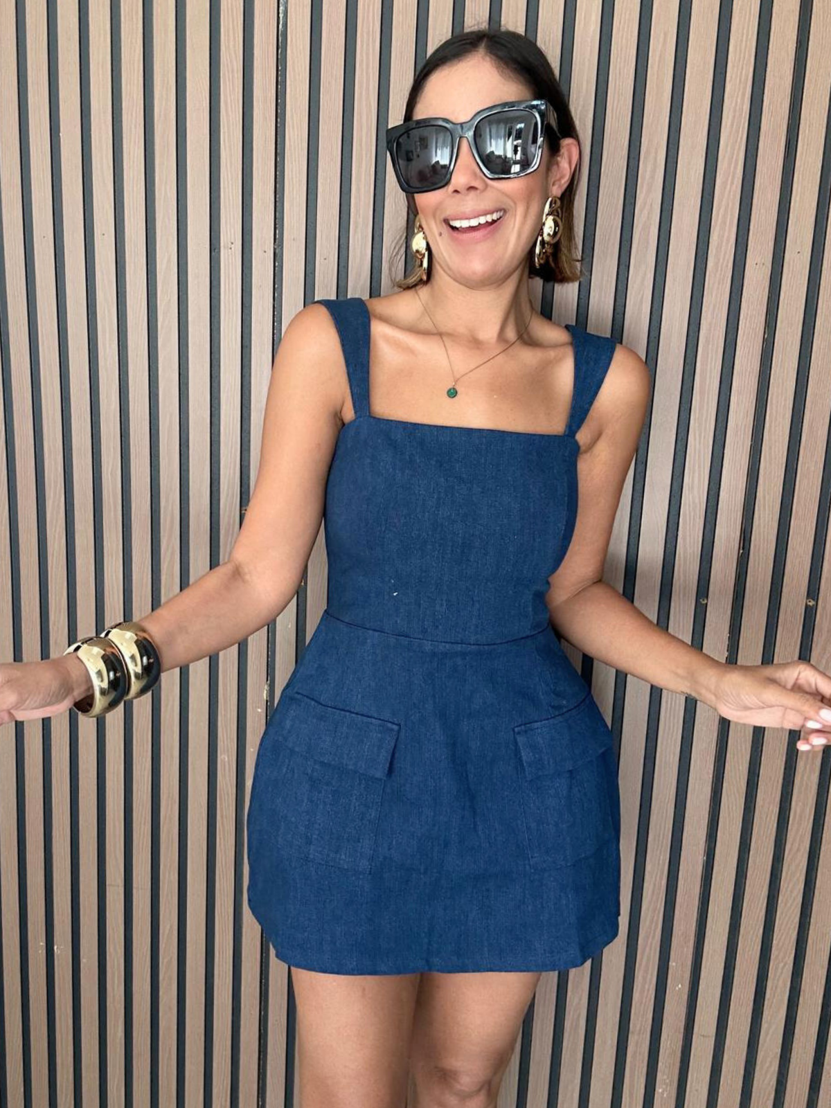 The Striking Simplicity Mini Dress