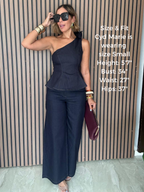 The She Means Business One Shoulder Top