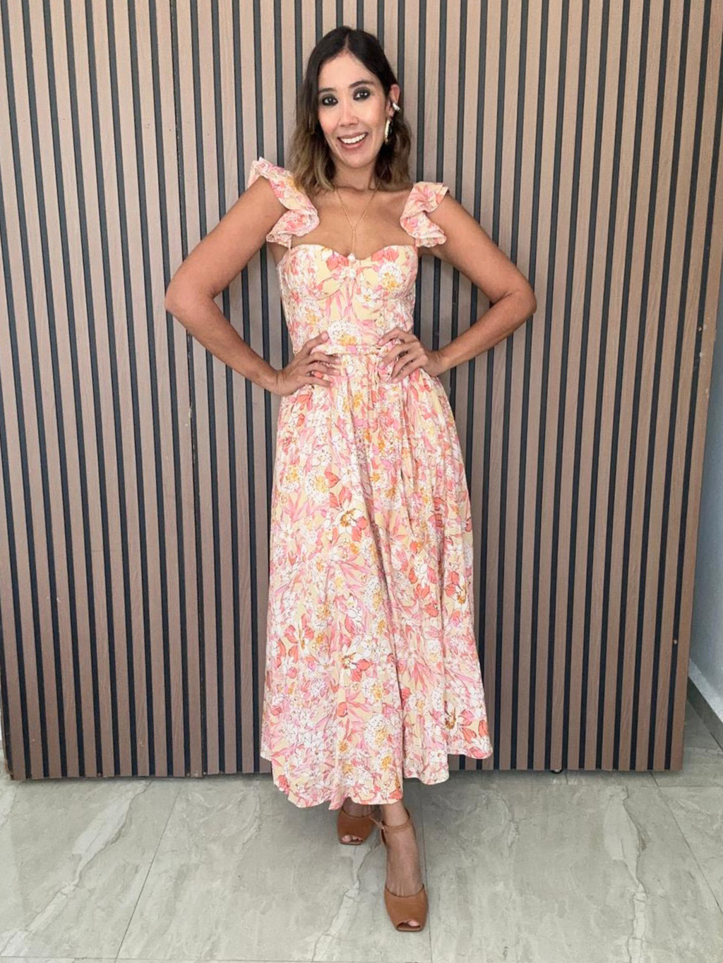 Probably Should Corset Flutter Dress