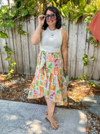 Pineapple Express Wrap Skirt