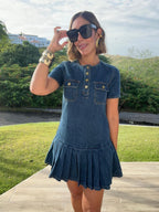 The Casual Crush Denim Mini Dress