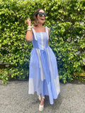 Perfectly Mixed Patchwork Maxi Dress