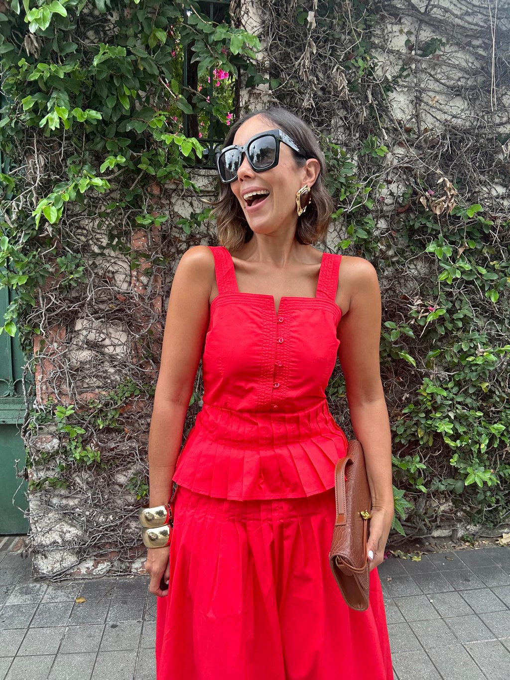 The Pretty Comes Easy Peplum Top