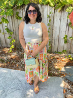 Pineapple Express Wrap Skirt