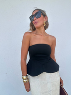 Femme Form Peplum Top
