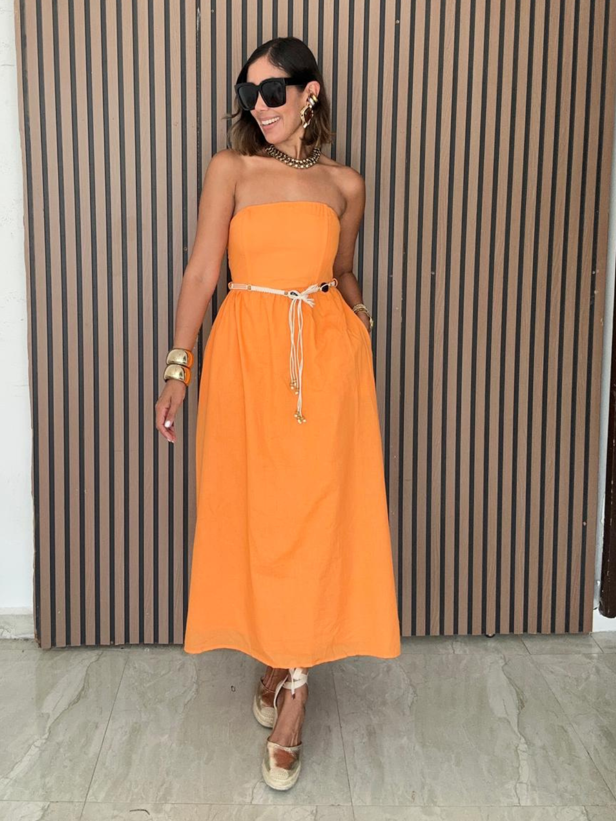 Where Time Slows Down Midi Dress