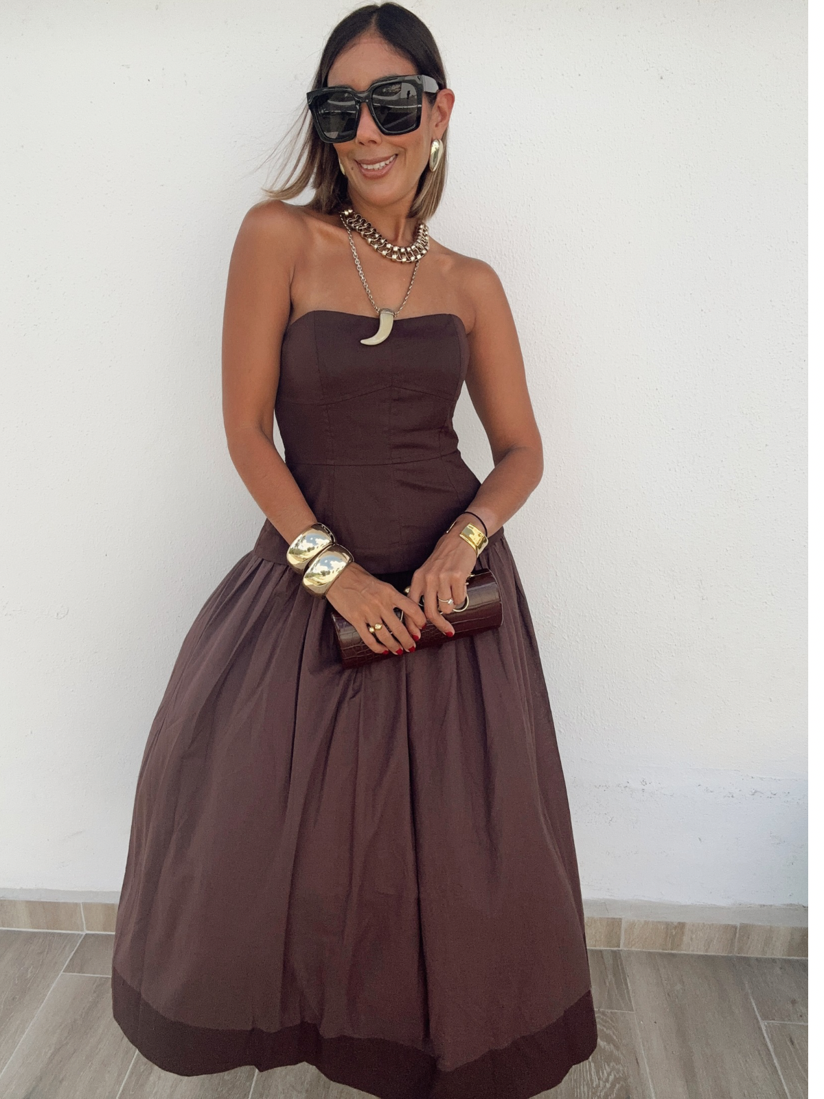 Bali Breeze Strapless Corset Dress