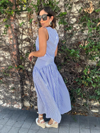 The Country Manor Gingham Maxi Skirt