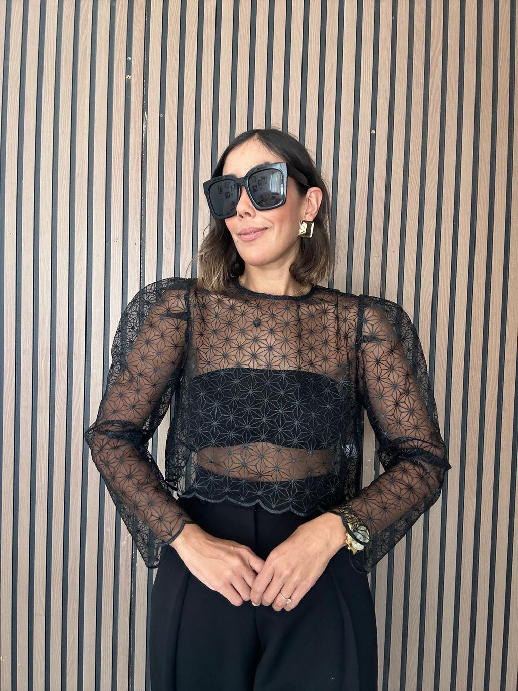 Rocio Ethereal Bloom Lace Top