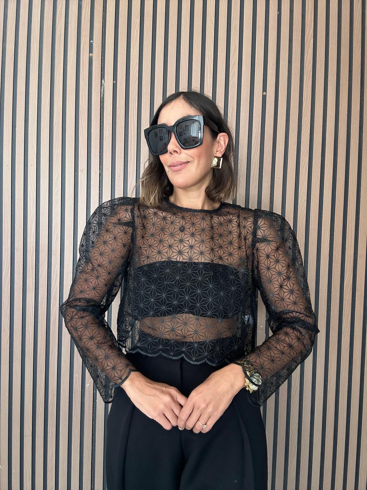 Rocio Ethereal Bloom Lace Top
