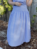 The Country Manor Gingham Maxi Skirt