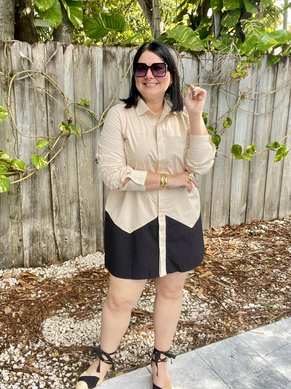 Half & Half, Fully Chic Dress