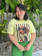 The Love My Fashionable Dog Tee