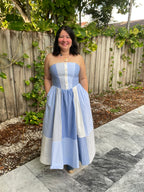 Perfectly Mixed Patchwork Maxi Dress