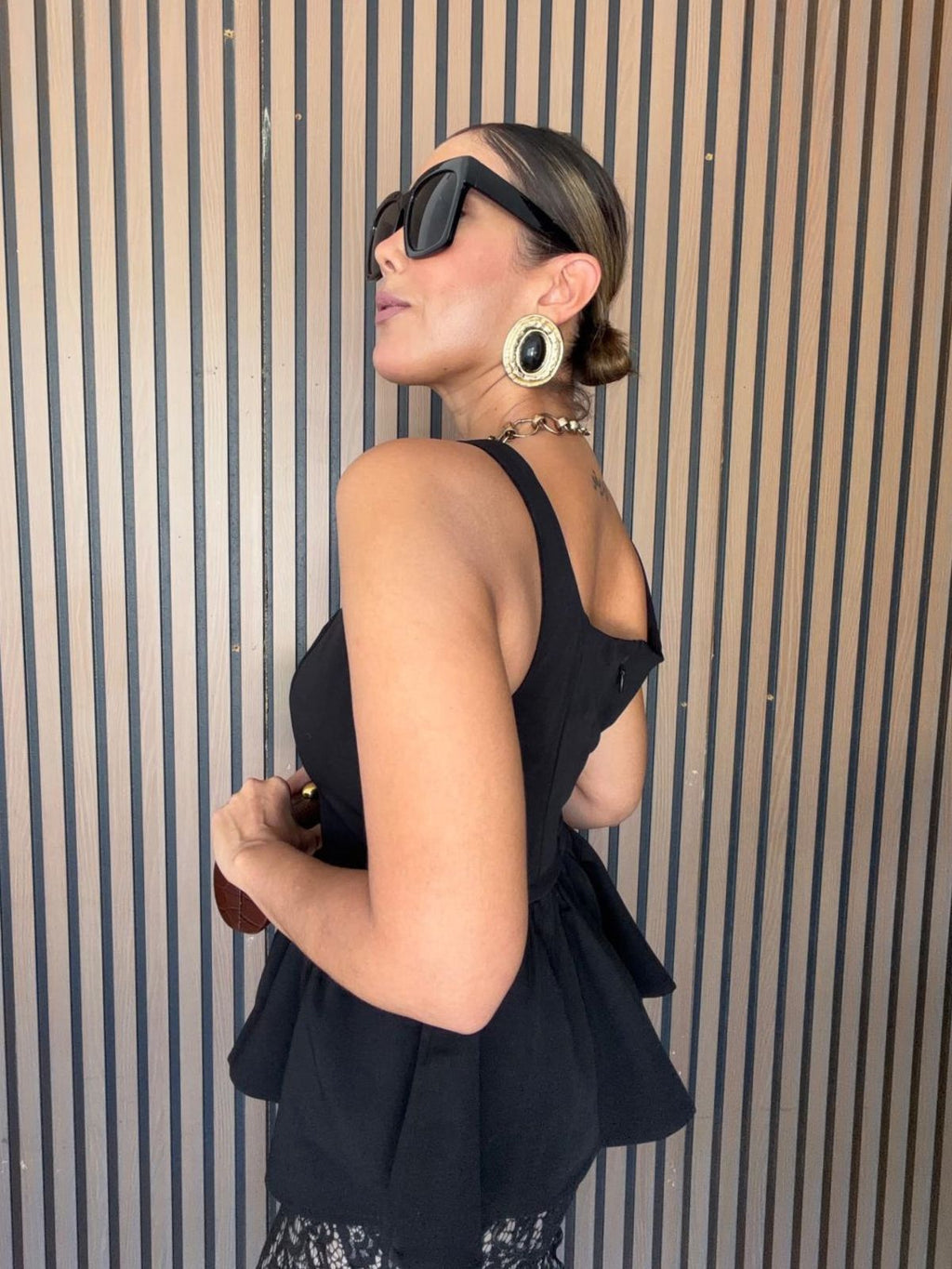 She Sets the Tone Peplum Top