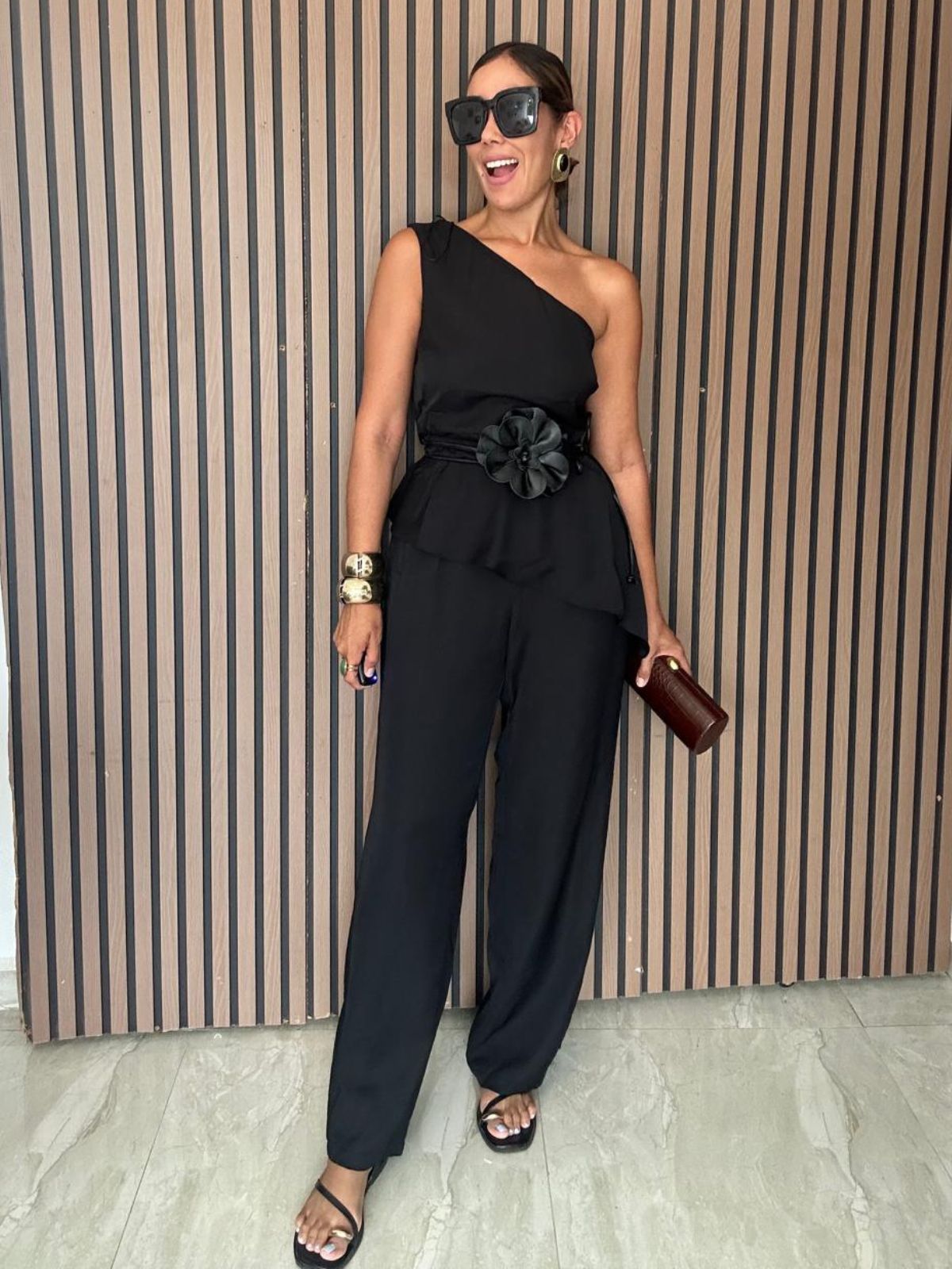 The Blooming Elegance Asymmetrical Jumpsuit