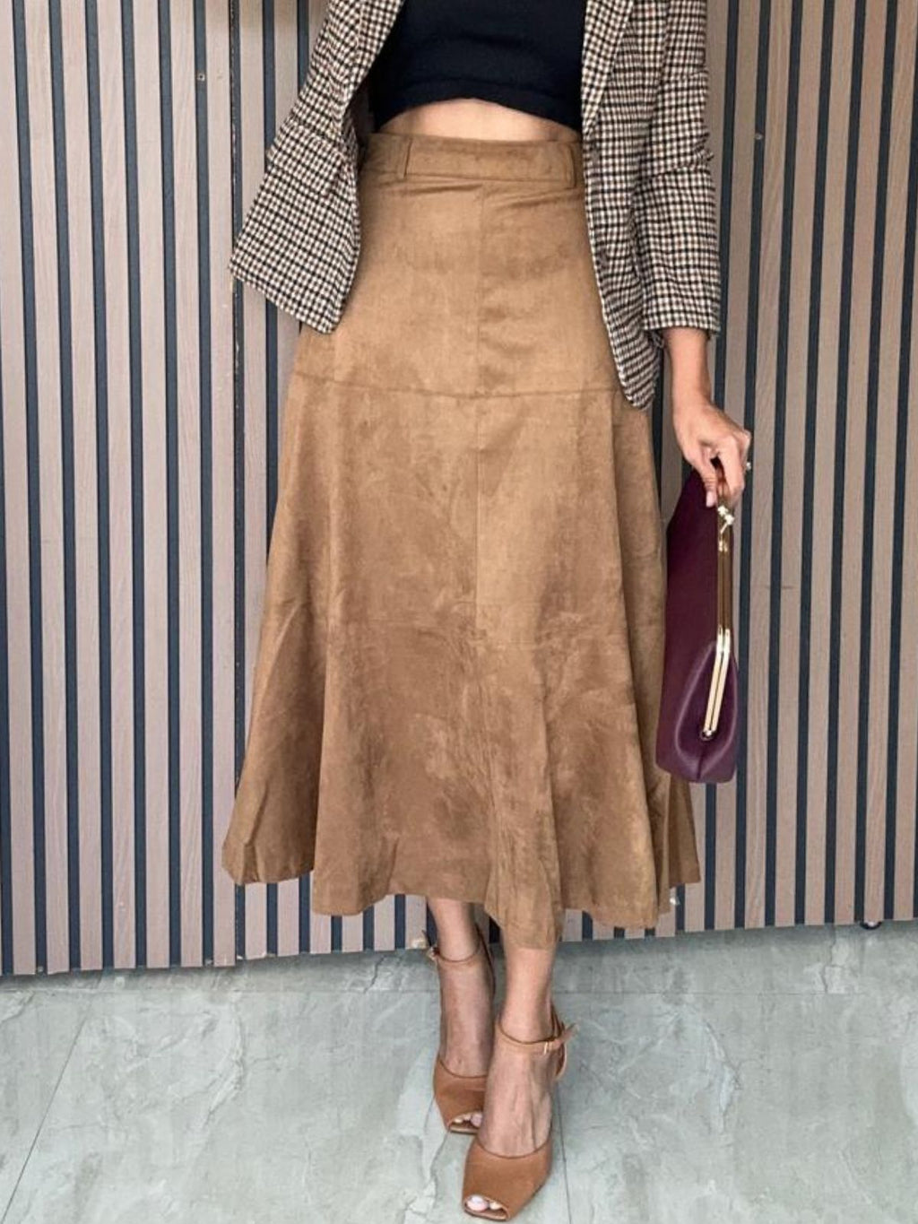 The Sentimental Journey Midi Skirt