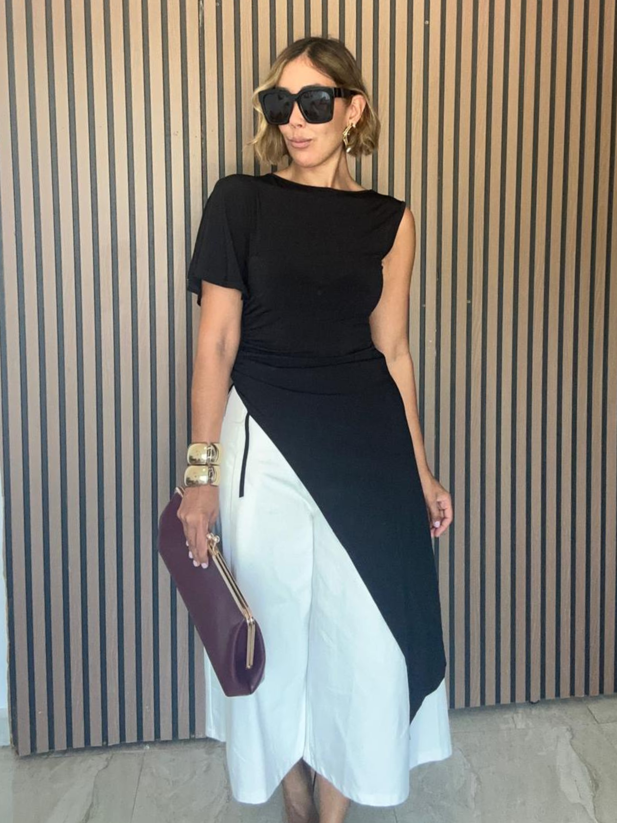 The Aubri Side Sweep Tunic