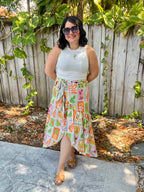 Pineapple Express Wrap Skirt
