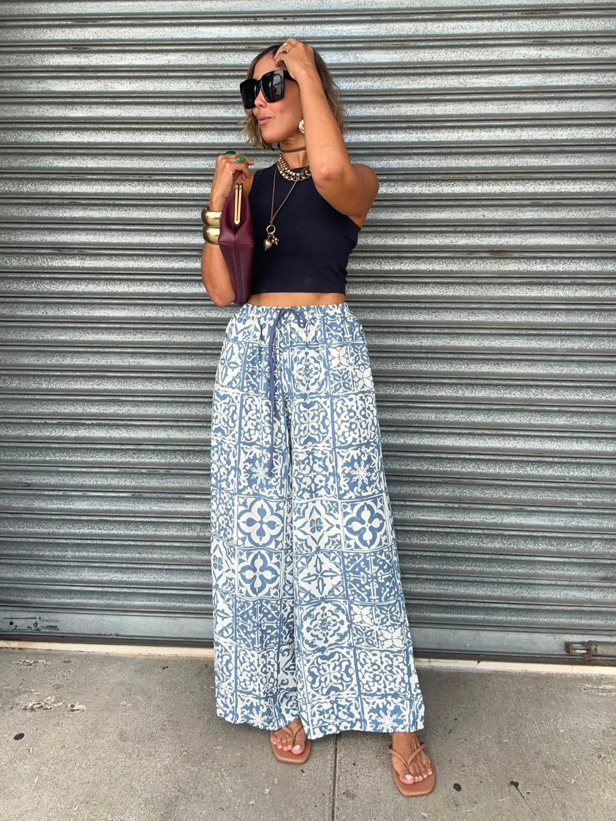 Postcards from Marrakech Palazzo Pants