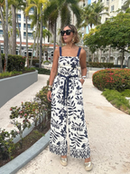 Palm District Top and Pants Set