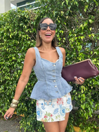 True to You Denim Top