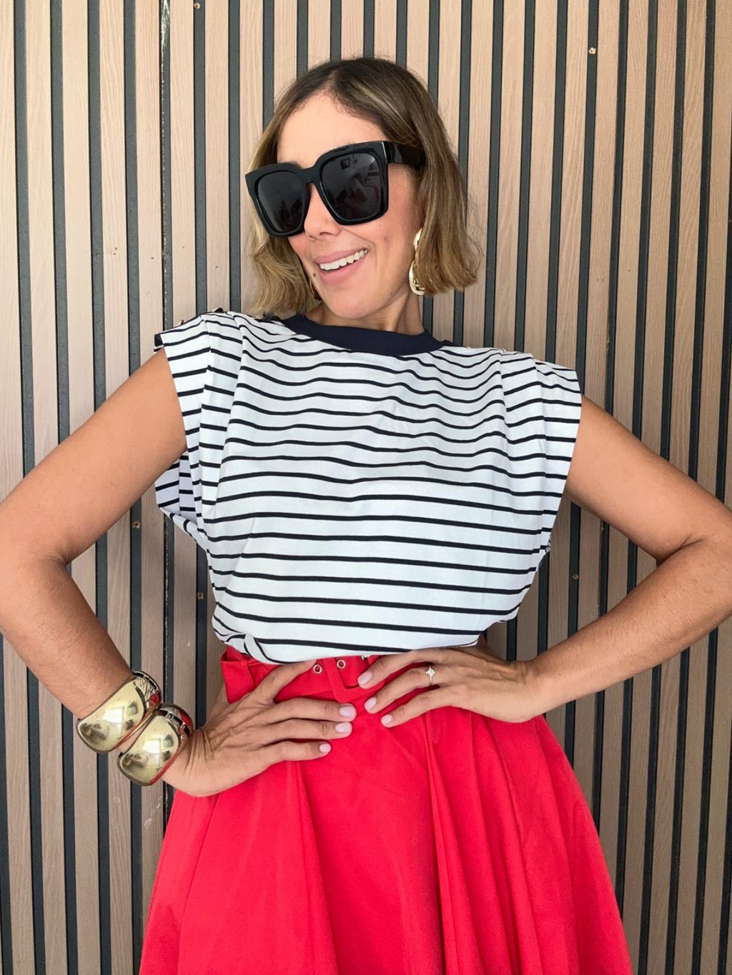 The Salt Air Striped Top