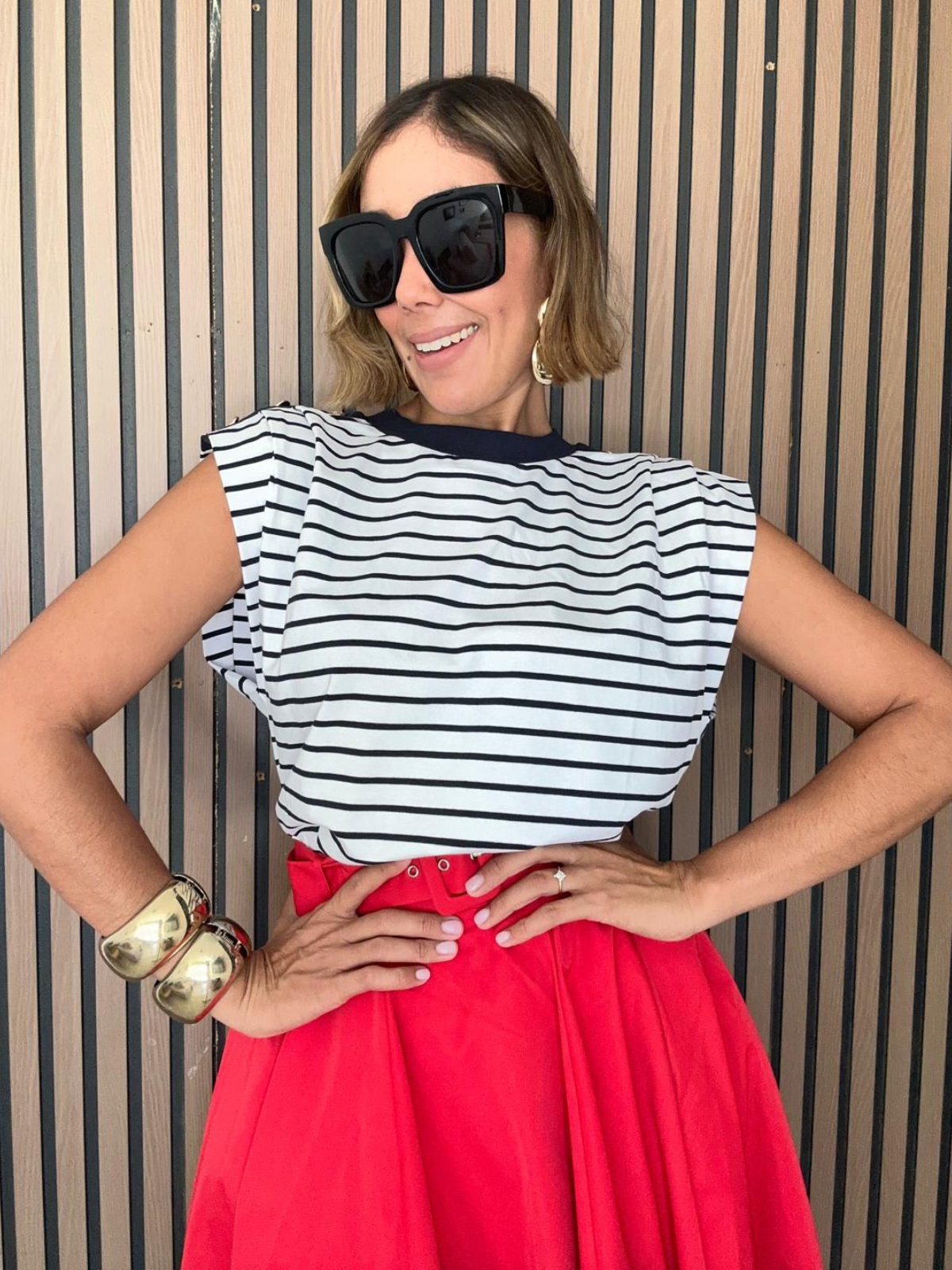 The Salt Air Striped Top