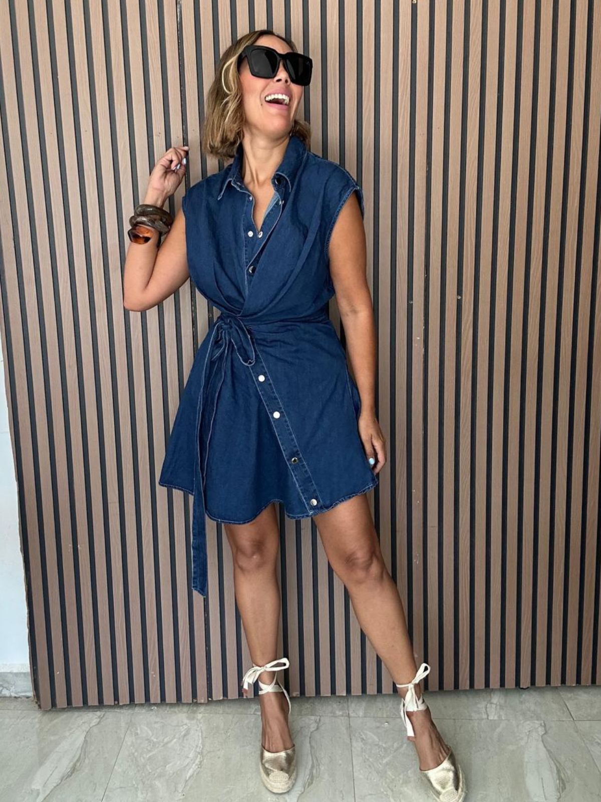 The Twist Theory Mini Dress