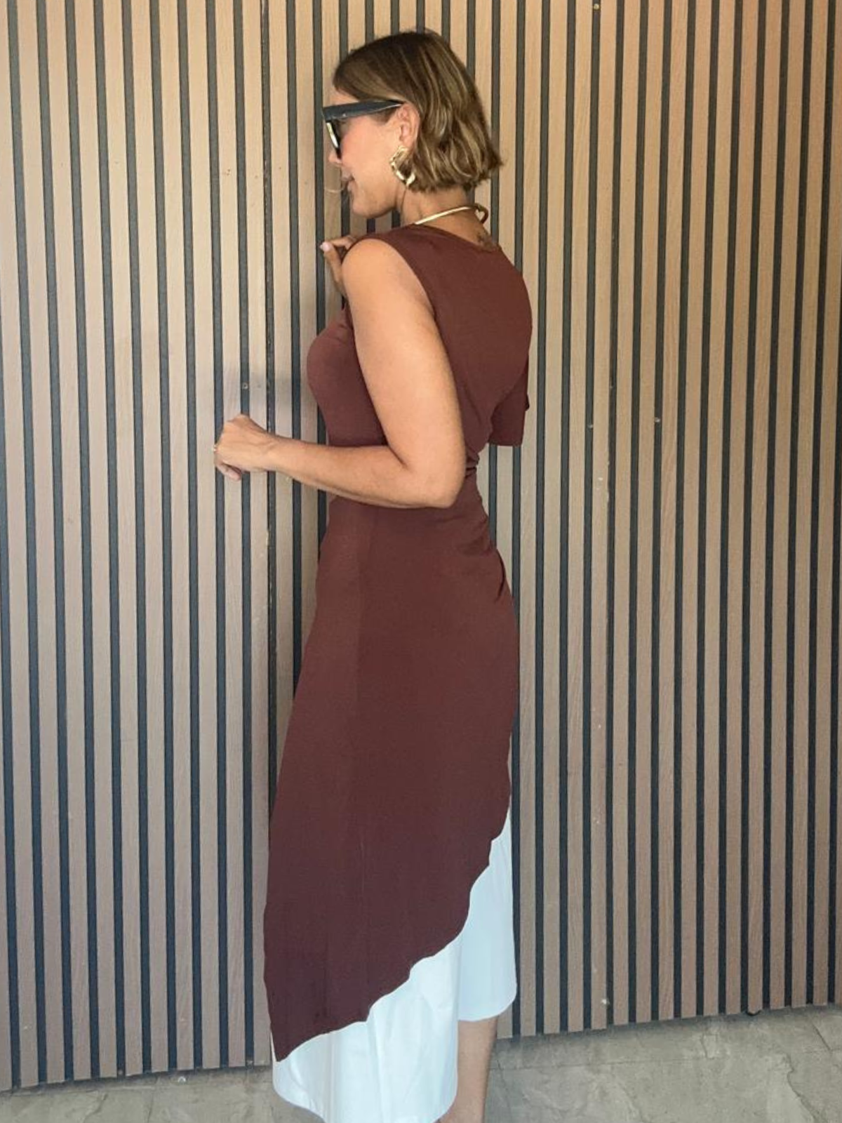 The Aubri Side Sweep Tunic