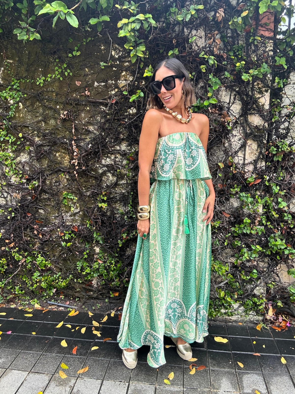 Isla Verde Tube Maxi Dress