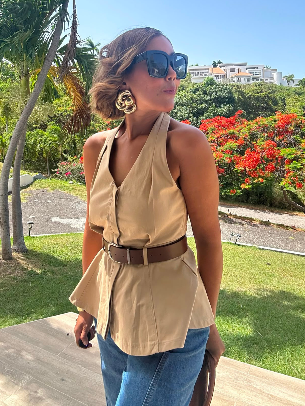The Undone Elegance Top