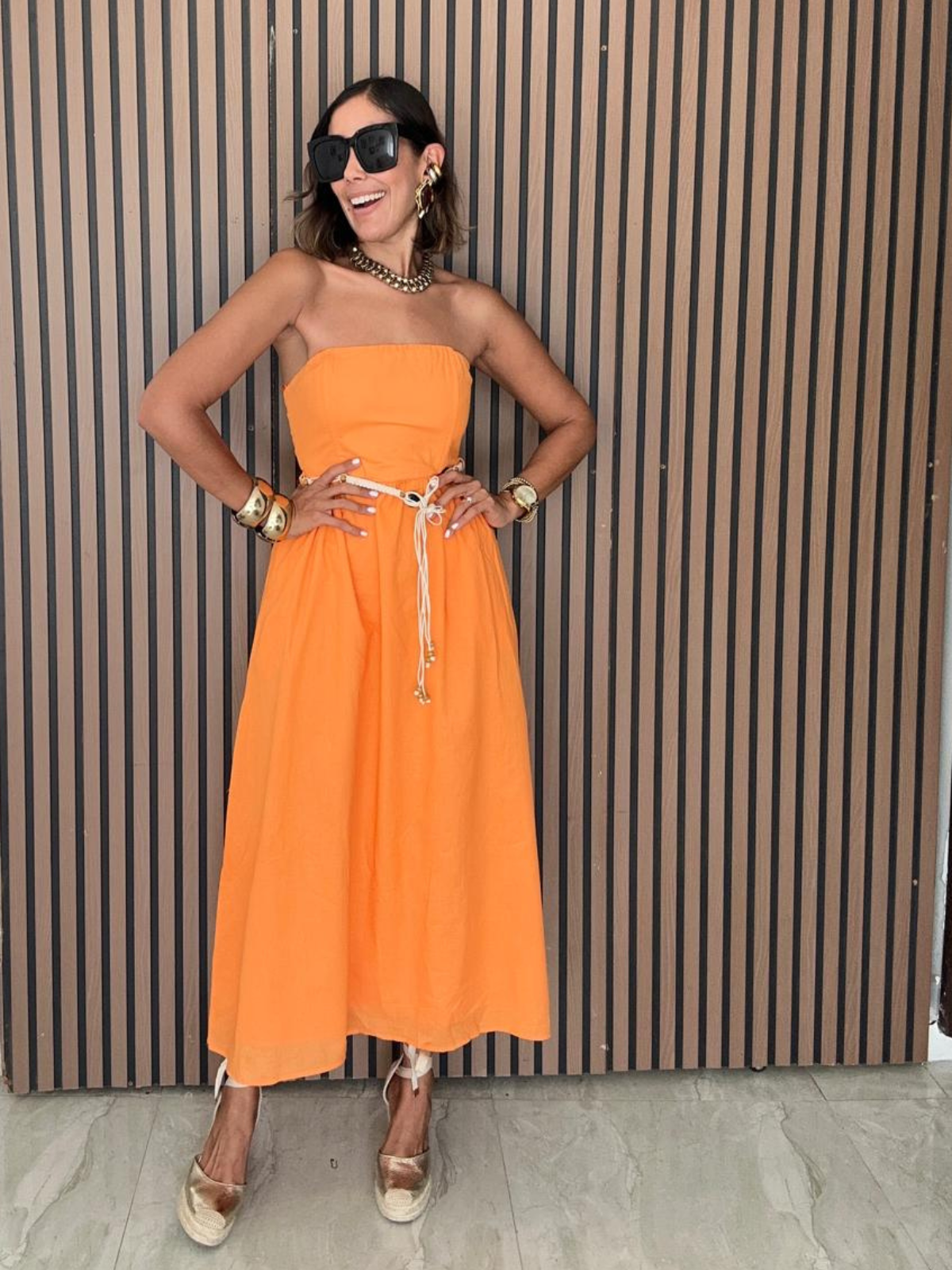 Where Time Slows Down Midi Dress