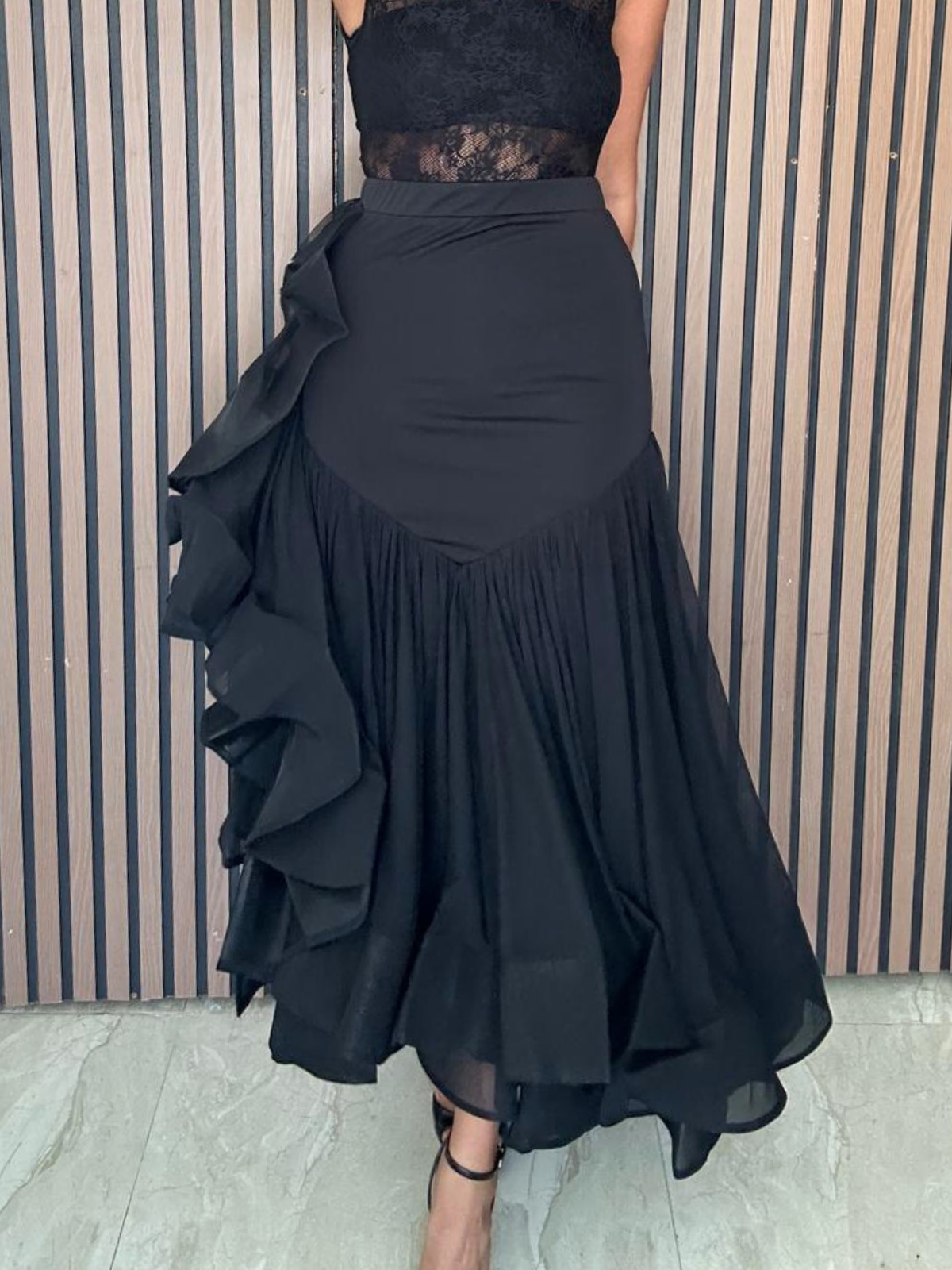 The Drama Flow Maxi Skirt