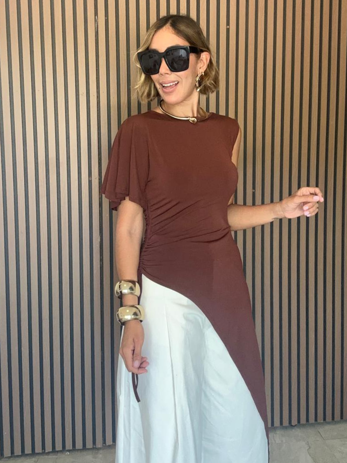 The Aubri Side Sweep Tunic