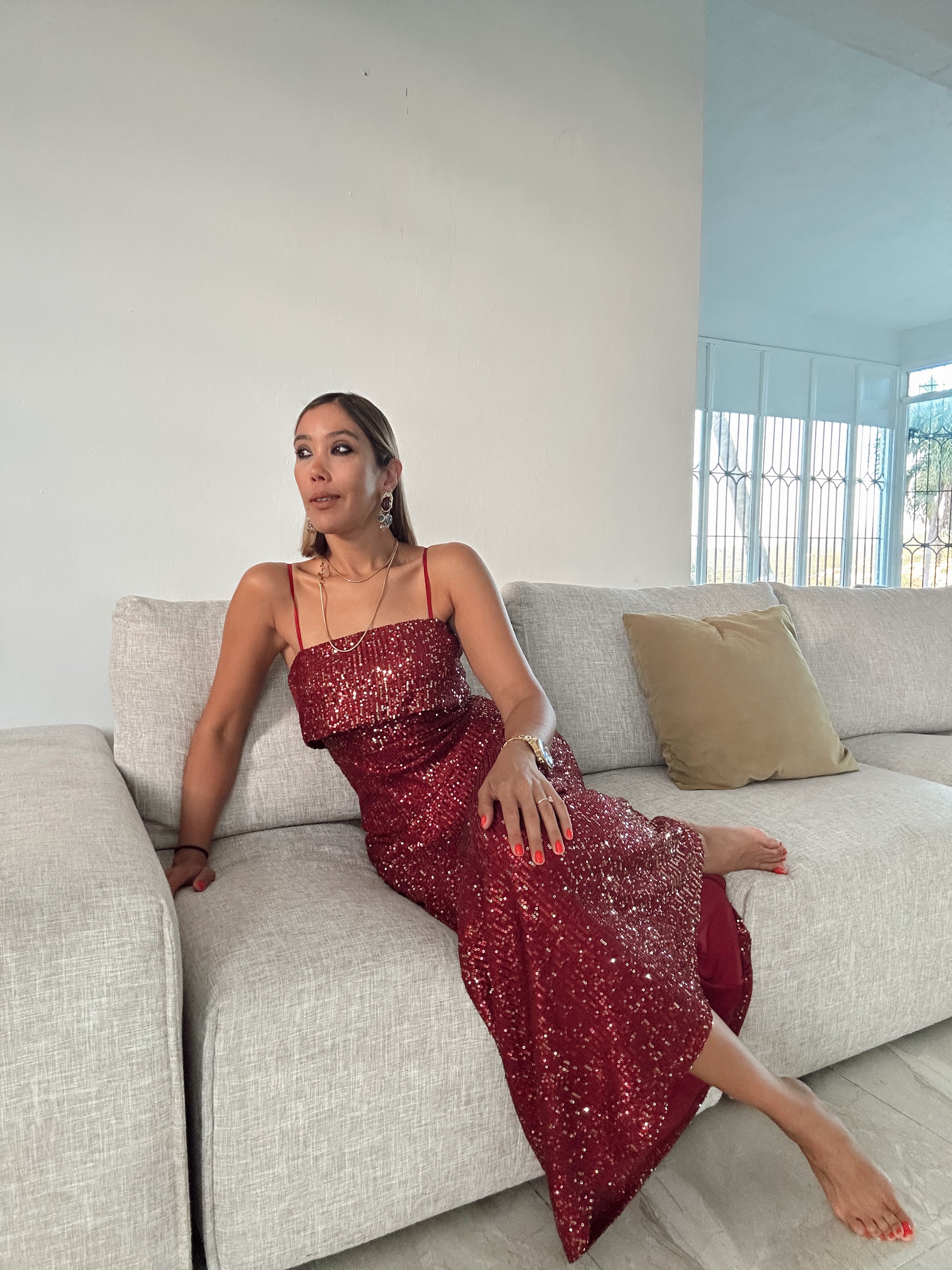 Radiance Sequin Maxi Dress