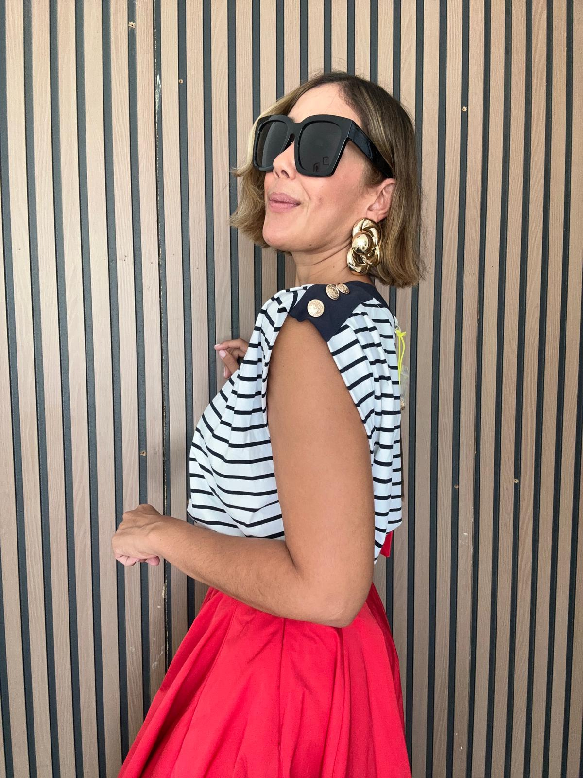 The Salt Air Striped Top