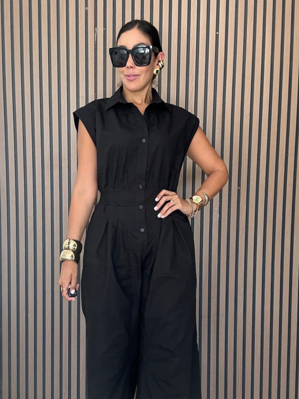 The 24/7 Collared Jumpsuit